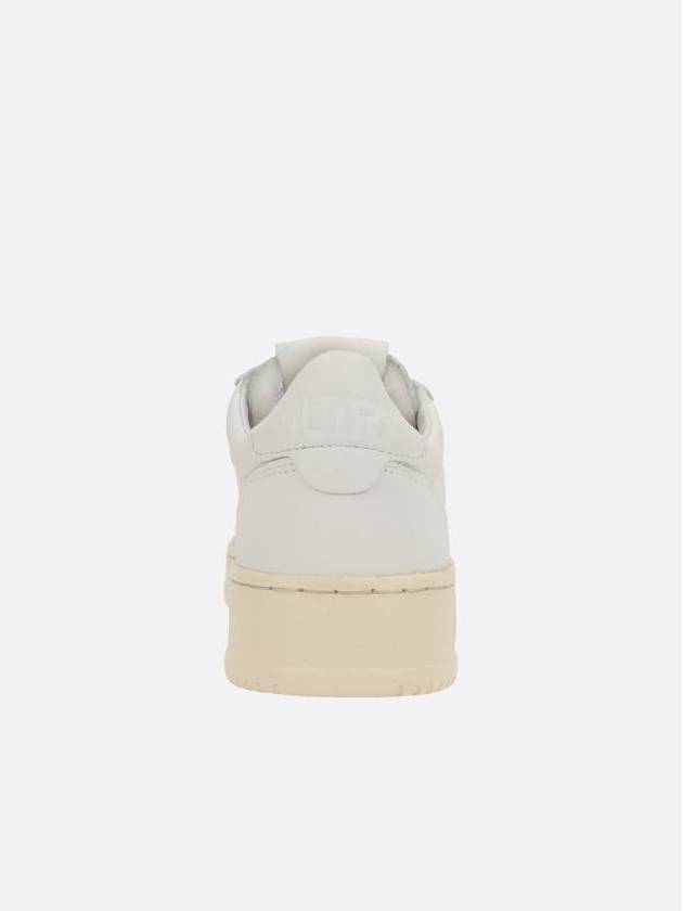 Medalist Goatskin Low Top Sneakers White - AUTRY - BALAAN 4