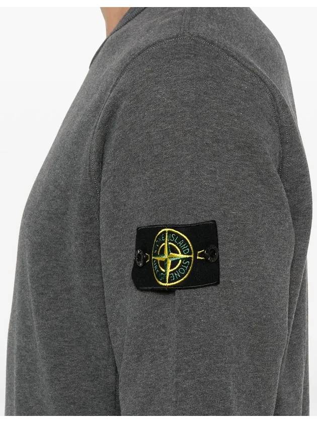 Stone Island Organic Cotton Sweatshirt WITH REMOVABLE Logo Patch 811562420V0M67 B0651334767 - STONE ISLAND - BALAAN 6