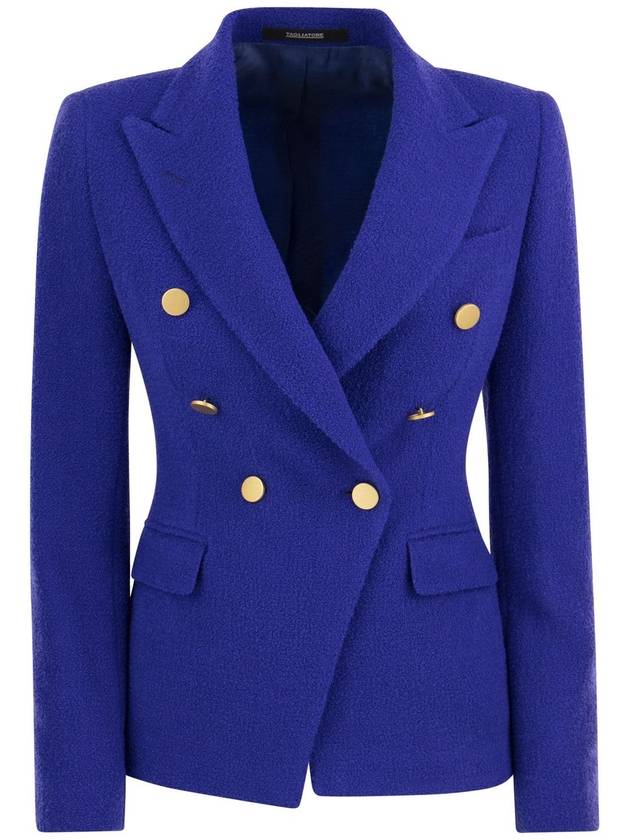 ALICYA - Double-breasted terry blazer - TAGLIATORE - BALAAN 1