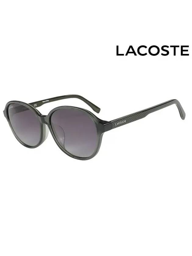 Sunglasses L856SA 317 Round Acetate Men Women - LACOSTE - BALAAN 1