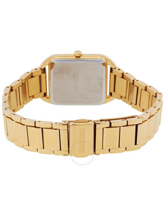 Seiko Essentials Quartz Gold Dial Ladies Watch SWR078 - SEIKO - BALAAN 3