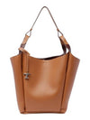 Leather Medium Bucket Bag Brown - TOD'S - BALAAN 1