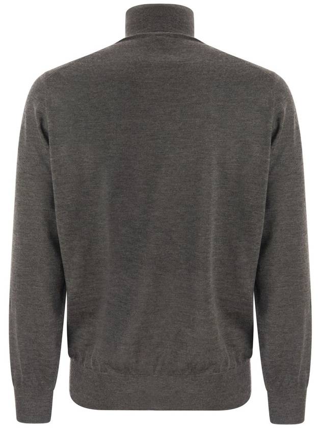 Turtleneck M2300103 C079C GRAY - BRUNELLO CUCINELLI - BALAAN 3