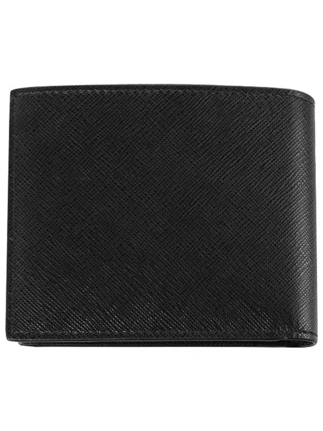 Sartorial 8CC Leather Half Wallet Black - MONTBLANC - BALAAN 3