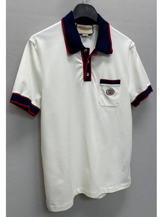 Interlocking G cotton piqu polo 95 - GUCCI - BALAAN 2