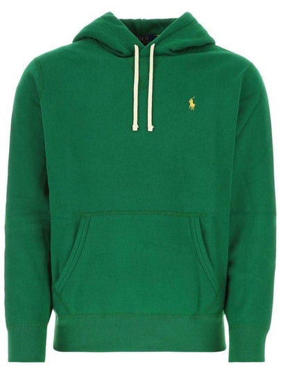 Embroidered Logo Pony Hoodie Green - POLO RALPH LAUREN - BALAAN 2