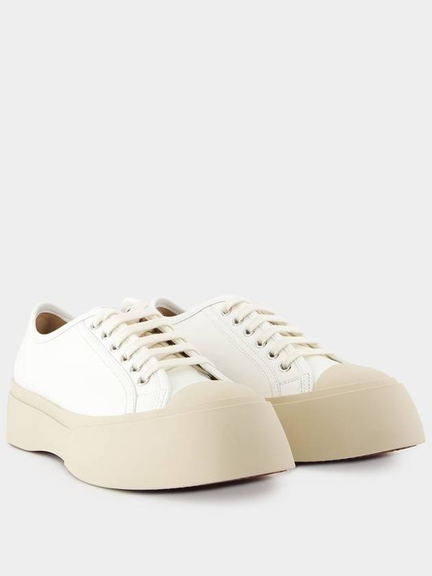 Pablo Lace-Up Low Top Sneakers White - MARNI - BALAAN 3