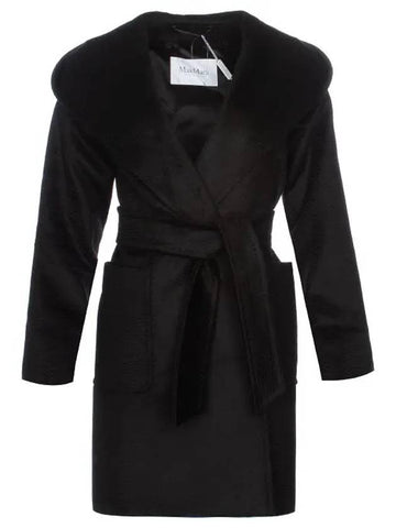 RIALTO hooded belted coat 21016022 000 022 - MAX MARA - BALAAN 1