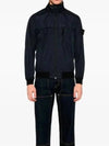 Garment Dyed Crinkle Reps R-Nylon Jacket Blue - STONE ISLAND - BALAAN 6