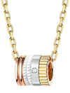 Quatre White Edition Mini Ring Pendant Necklace Women - BOUCHERON - BALAAN 3