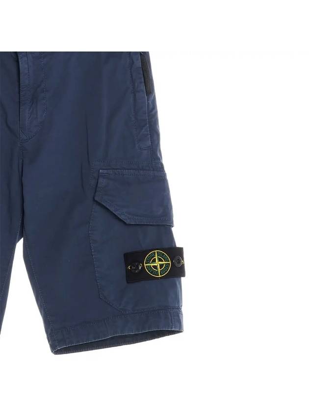 12th Anniversary Kids Waffen Patch Shorts 7416L0110 V0128 - STONE ISLAND - BALAAN 4