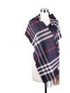 Classic Check Cashmere Scarf Grey - BURBERRY - BALAAN 7