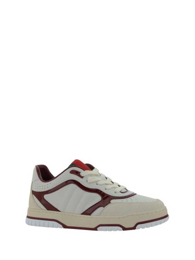 Men's Reweb Low Top Sneakers White - GUCCI - BALAAN 3