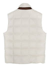 Tuul Quilted Vest Milky White - LORO PIANA - BALAAN 3