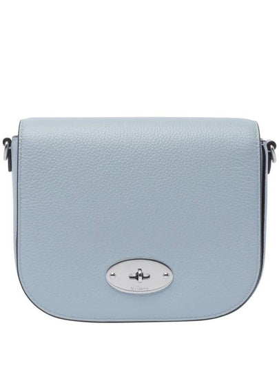 Darley Satchel Classic Grain Small Cross Bag Poplin Blue - MULBERRY - BALAAN 2