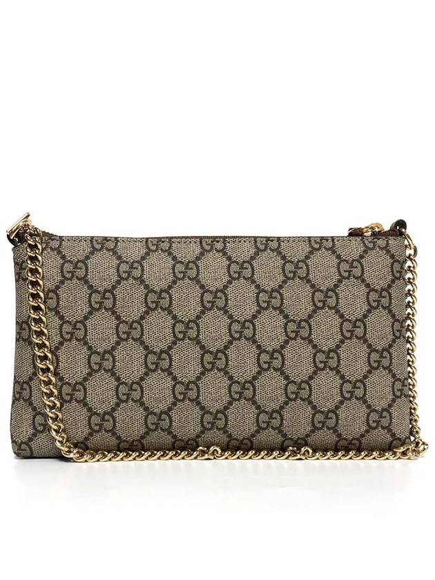 GG Supreme Mini Shoulder Bag Beige - GUCCI - BALAAN 2