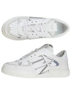 VLTN Logo Band Low-Top Sneakers Grey - VALENTINO - BALAAN 2