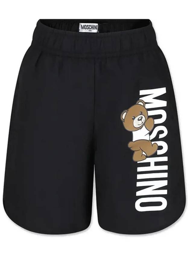 Kids Bear Printing Short Pants HUL01D LKA02 60100 - MOSCHINO - BALAAN 2