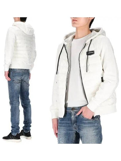 Down Knit Jacket White - DUVETICA - BALAAN 2