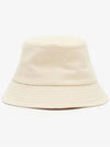 Haley Logo Bucket Hat Black Ecru - ISABEL MARANT - BALAAN 4