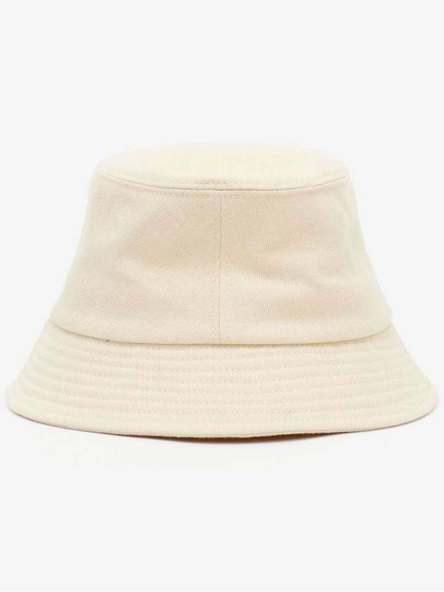 Haley Logo Bucket Hat Black Ecru - ISABEL MARANT - BALAAN 4