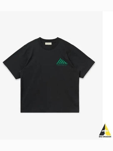 MUSEUM OF PEACE QUIET Logo Print Short Sleeve T Shirt Black MOPQSS2305BLACK - MUSEUM OF PEACE & QUIET - BALAAN 1