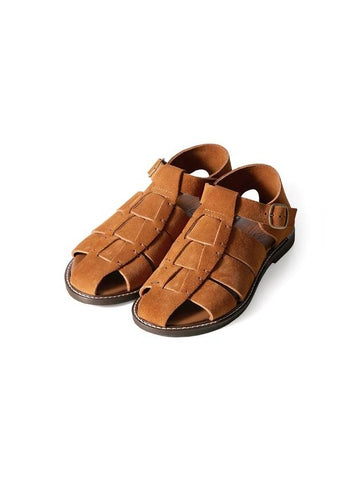 Unisex Fisherman Sandals Roman Suede Luti - ANTICHI ROMANI - BALAAN 1