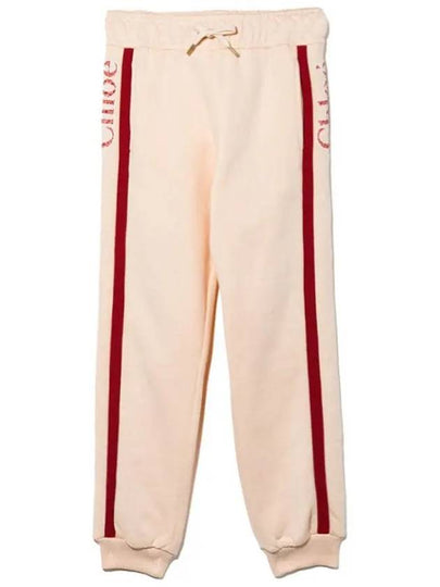 Kids Logo Striped Track Pants C14679 45F - CHLOE - BALAAN 2