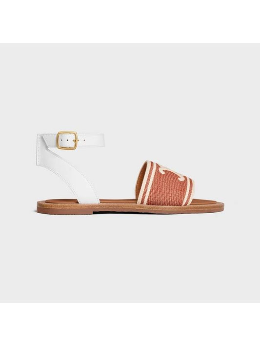 Lympia Sandals Brown - CELINE - BALAAN 2