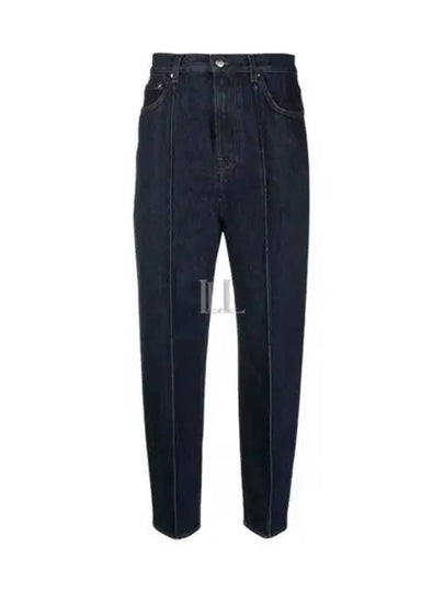 Women s Straight Jeans High rise Navy Blue - TOTEME - BALAAN 2