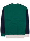 Afton Logo Cotton Sweatshirt Green - ISABEL MARANT - BALAAN 3