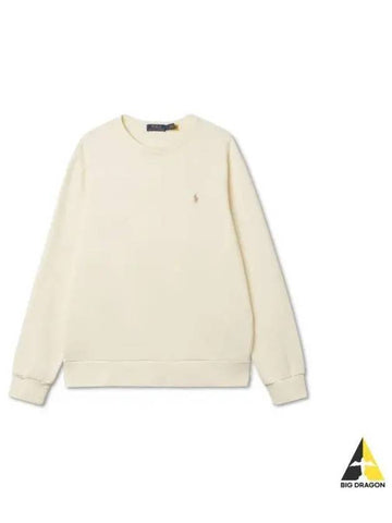 Loopback terry sweatshirt natural - POLO RALPH LAUREN - BALAAN 1