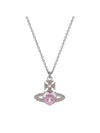 Ariella pendant necklace silver rose opal - VIVIENNE WESTWOOD - BALAAN 1