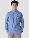 Embroidered Logo Long Sleeves Shirt Blue - POLO RALPH LAUREN - BALAAN 2