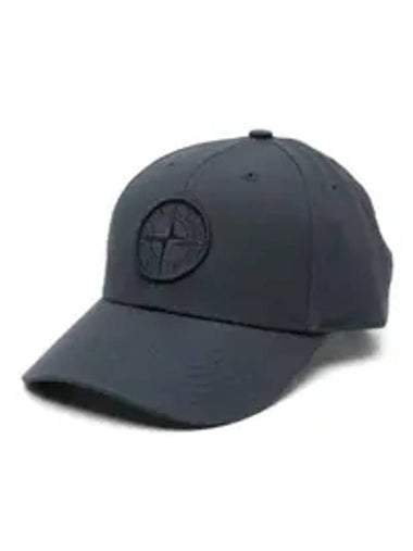 Embroidered Logo Ball Cap Navy - STONE ISLAND - BALAAN 1