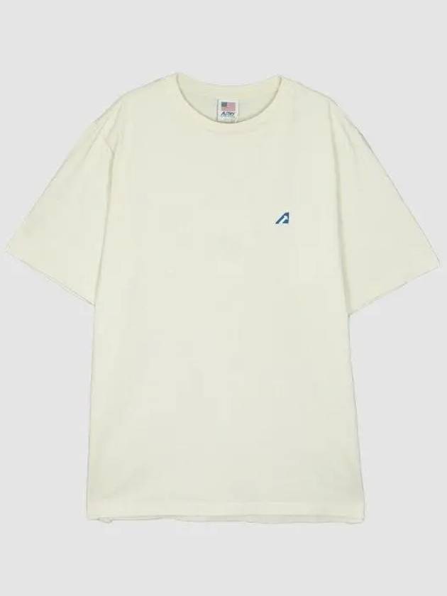 Tennis Crew Neck Short Sleeve T-Shirt White - AUTRY - BALAAN 2