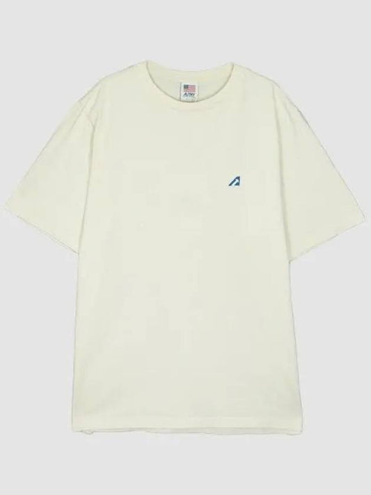 Tennis Crew Neck Short Sleeve T-Shirt White - AUTRY - BALAAN 2