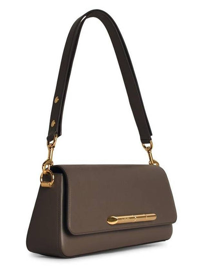 Lanvin 'Sequence' Brown Leather Crossbody Bag - LANVIN - BALAAN 2