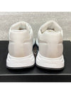 Prax 01 Re-Nylon Brushed Leather Low-Top Sneakers White - PRADA - BALAAN 5