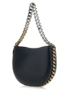 Frayme Medium Shoulder Bag Black - STELLA MCCARTNEY - BALAAN 3