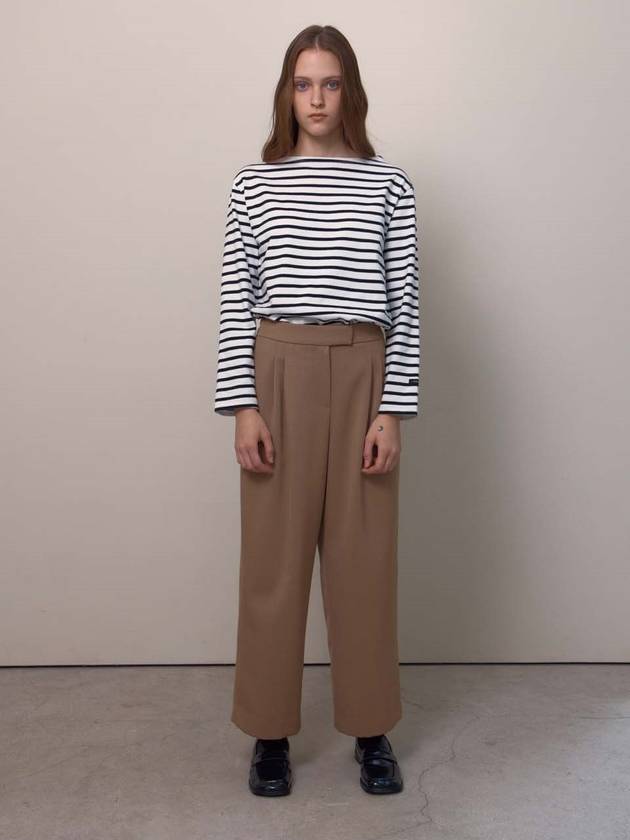 RTRC two tuck wool pants deep beige - KILHOUETTE - BALAAN 2