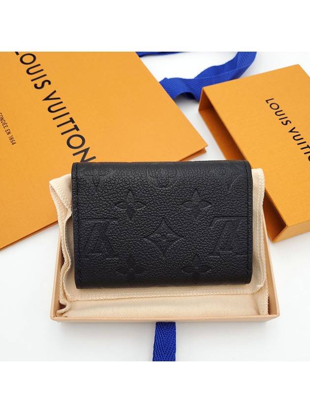 Rosalie Monogram Coin Wallet Black - LOUIS VUITTON - BALAAN 3