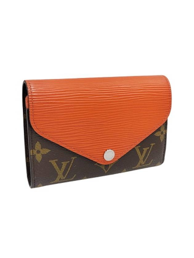 M60495 Monogram Canvas Epi Blend Marie Lou Compact Wallet Half - LOUIS VUITTON - BALAAN 2