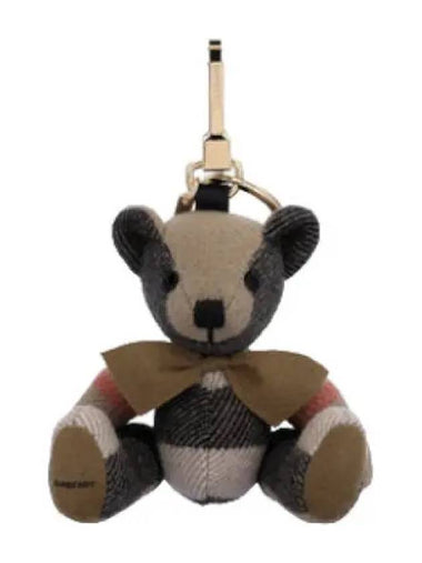 bow tie thomas bear keyring archive beige - BURBERRY - BALAAN 1