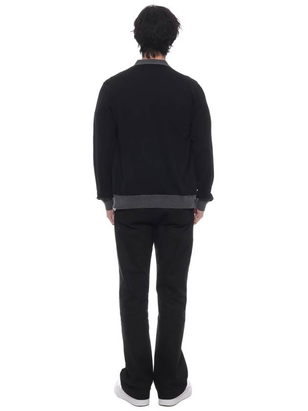 Baby Fox Patch Regular Cardigan Black - MAISON KITSUNE - BALAAN 6