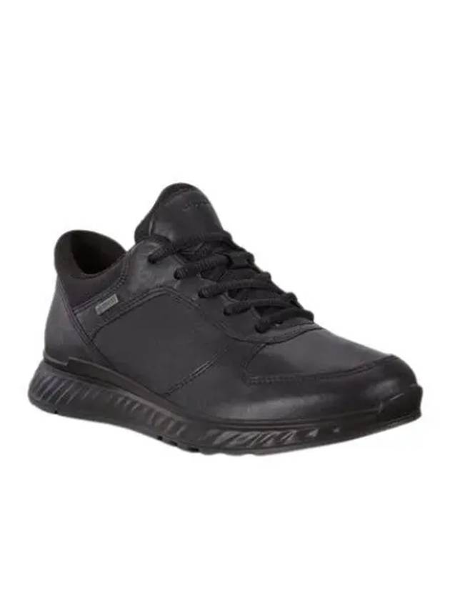 Women's Exostride Low Top Sneakers Black - ECCO - BALAAN 2