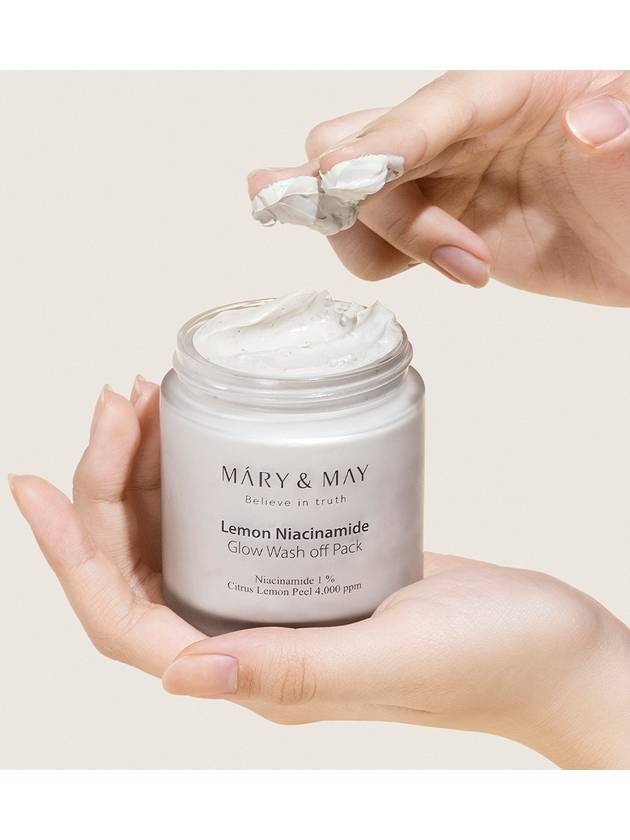 [Mary&May] Lemon Niacinamide Glow Wash off Pack 125g - MARY&MAY - BALAAN 2