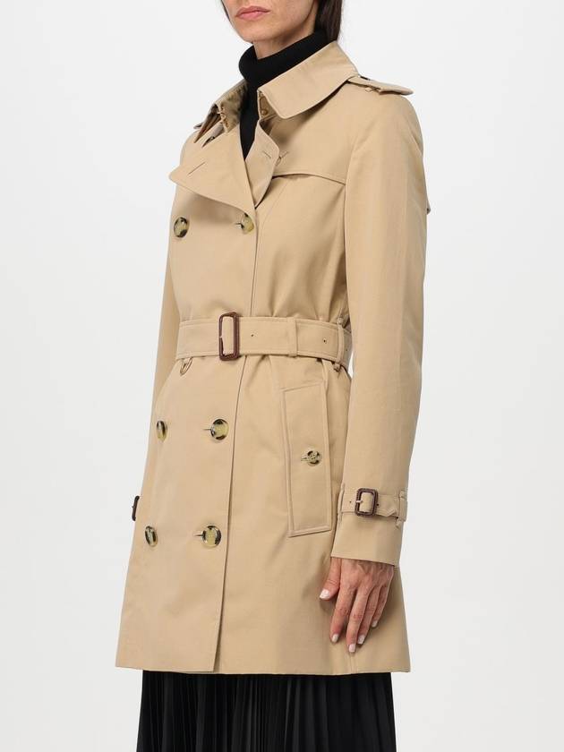 Short Chelsea Heritage Trench Coat Beige - BURBERRY - BALAAN 4