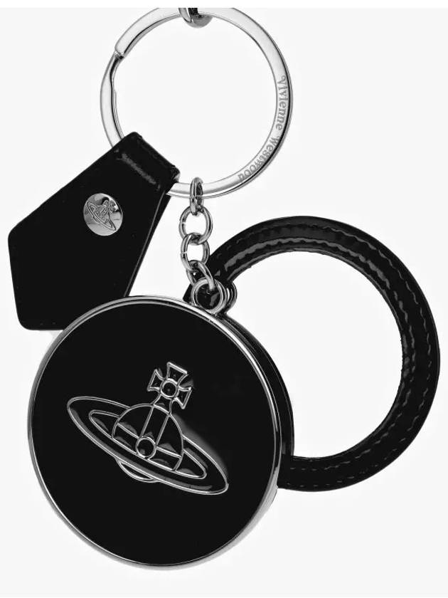 8203011YW OM000G N403 ORB Mirror Round Keyring - VIVIENNE WESTWOOD - BALAAN 3