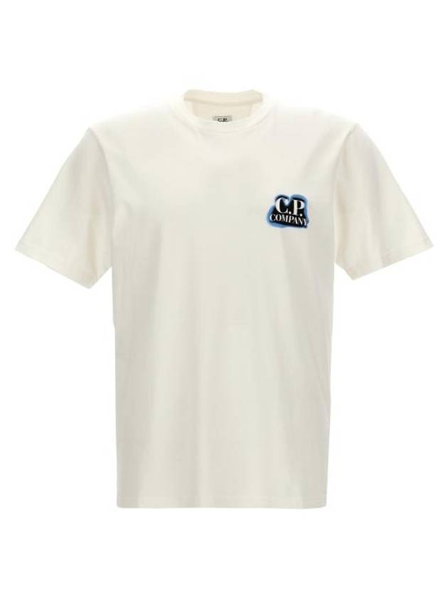 24/1 Jersey Artisanal British Sailor Short Sleeve T-Shirt White - CP COMPANY - BALAAN 1